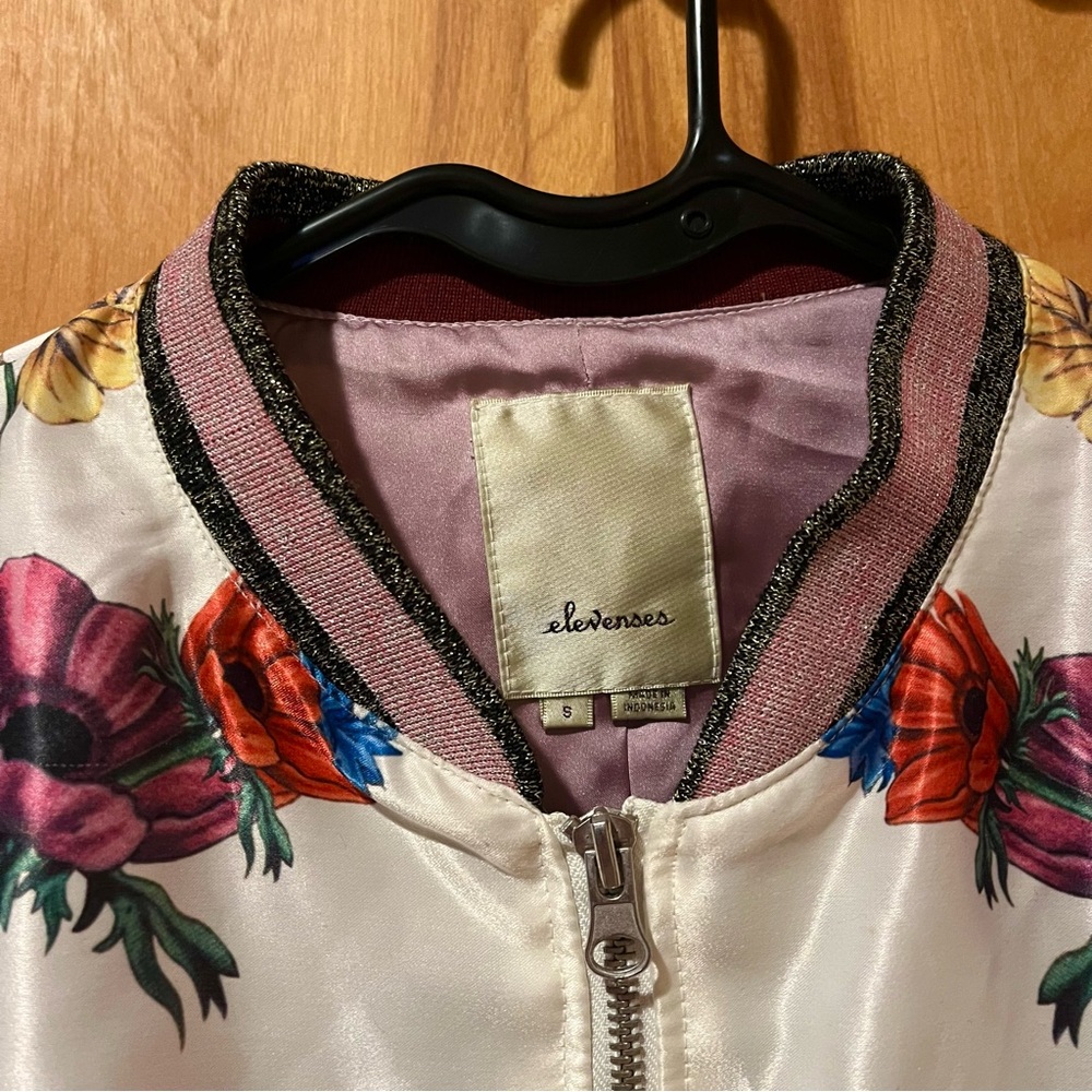 Floral bomber jacket - Picture 2 of 7